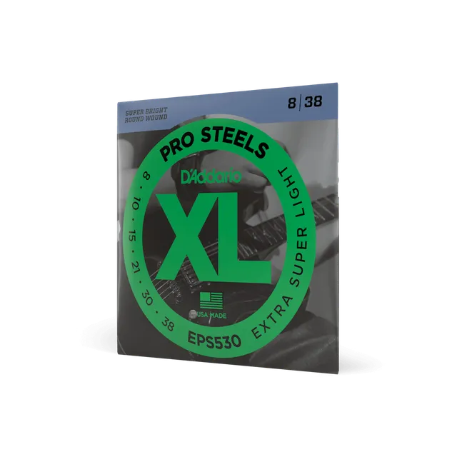 d-addario-xl-prosteels-08-38-extra-super-light-e-gitarrensaiten image 1