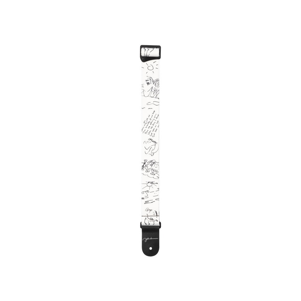 d-addario-john-lennon-john-yoko-polyester-gitarrengurt image 3