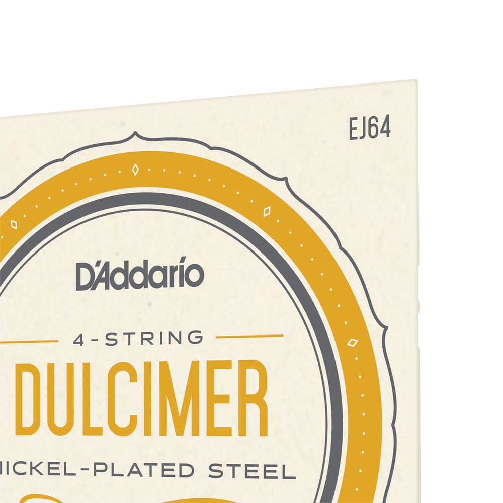 d-addario-ej64-dulcimer-saitensatz-4-string-nickel image 4
