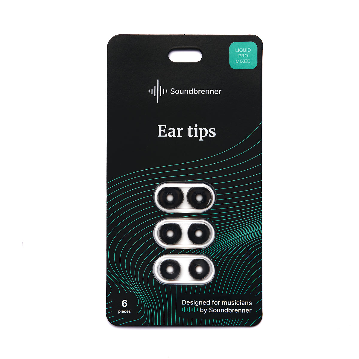 soundbrenner-liquid-pro-ear-tips-3er-pack-s-m-l-f-r-wave image 2