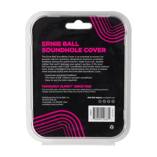 ernie-ball-akustik-schalllochabdeckung-85-7-mm-3-375-zoll-feedback-stop image 6