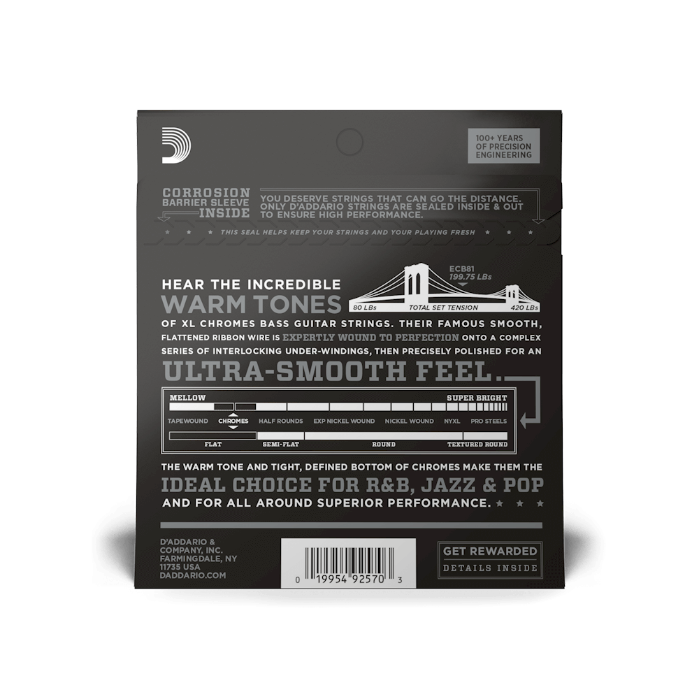 d-addario-xl-chromes-bass-saiten-45-100-regular-light-long-scale-flatwound image 3