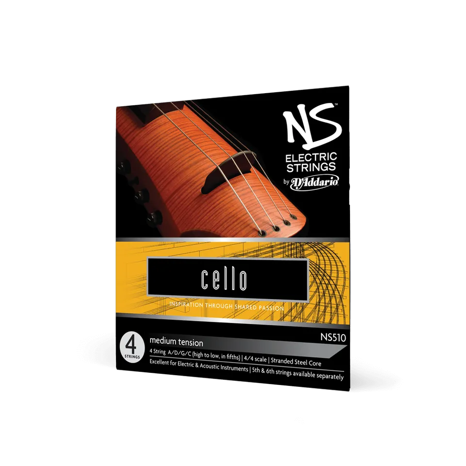 d-addario-ns-electric-cello-saitensatz-4-4-medium-tension image 1
