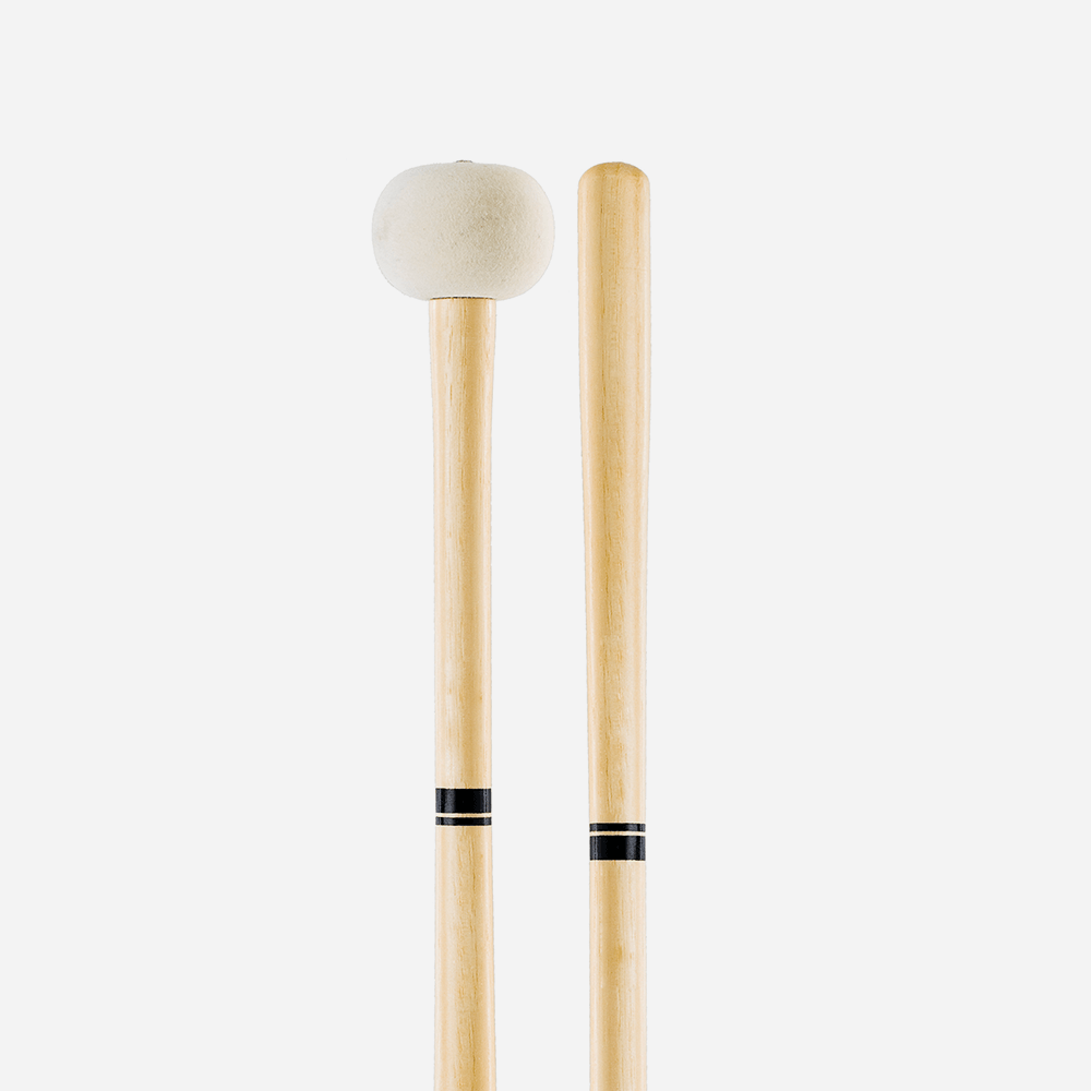 d-addario-promark-psmb4-marching-bass-drum-schl-gel-1-3-8-hickory image 1