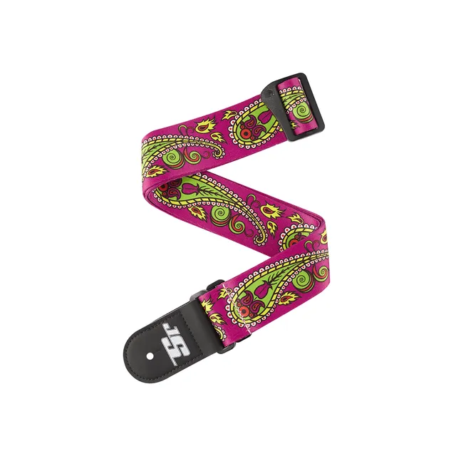 d-addario-joe-satriani-gitarrengurt-paisley-purple image 1