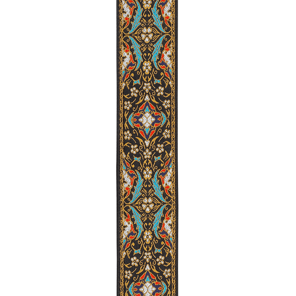 d-addario-eco-comfort-gitarrengurt-persian-woven-schwarz image 2