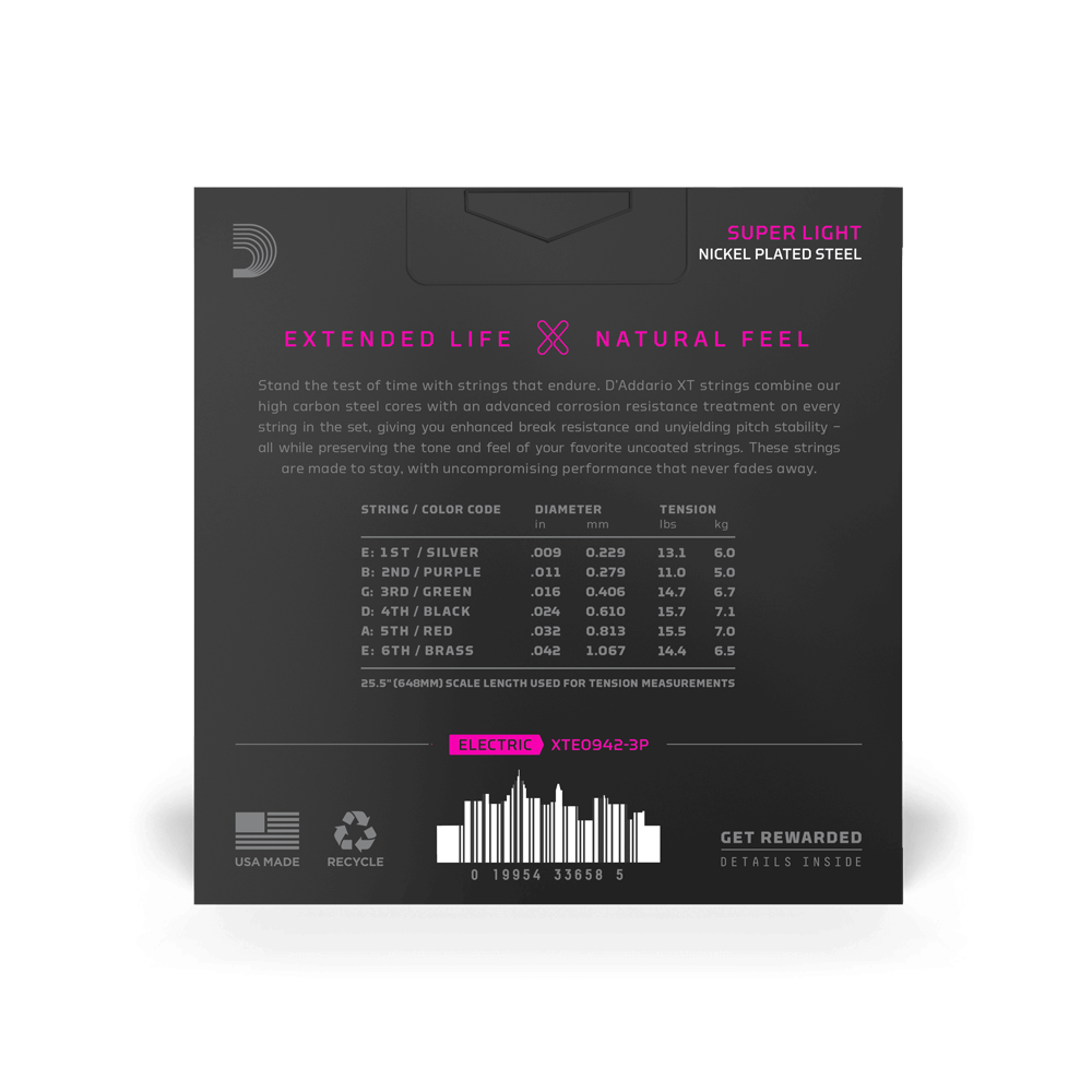 d-addario-xt-nickel-e-gitarre-saitensatz-09-42-super-light image 5
