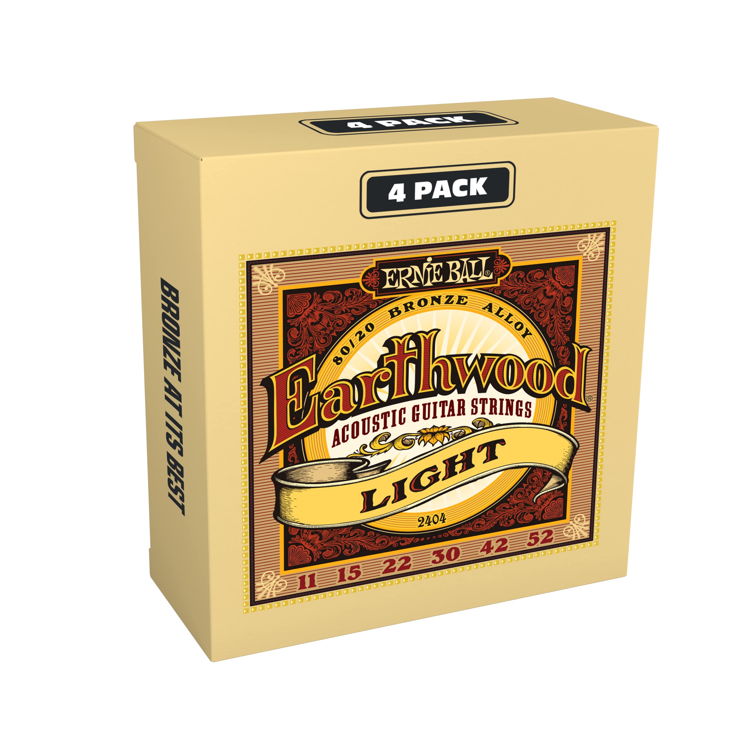 ernie-ball-earthwood-extra-light-akustikgitarrensaiten-80-20-bronze-10-50-3er-pa image 3