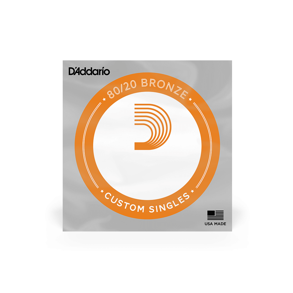 d-addario-80-20-bronze-wound-einzelsaite-westerngitarre image 5