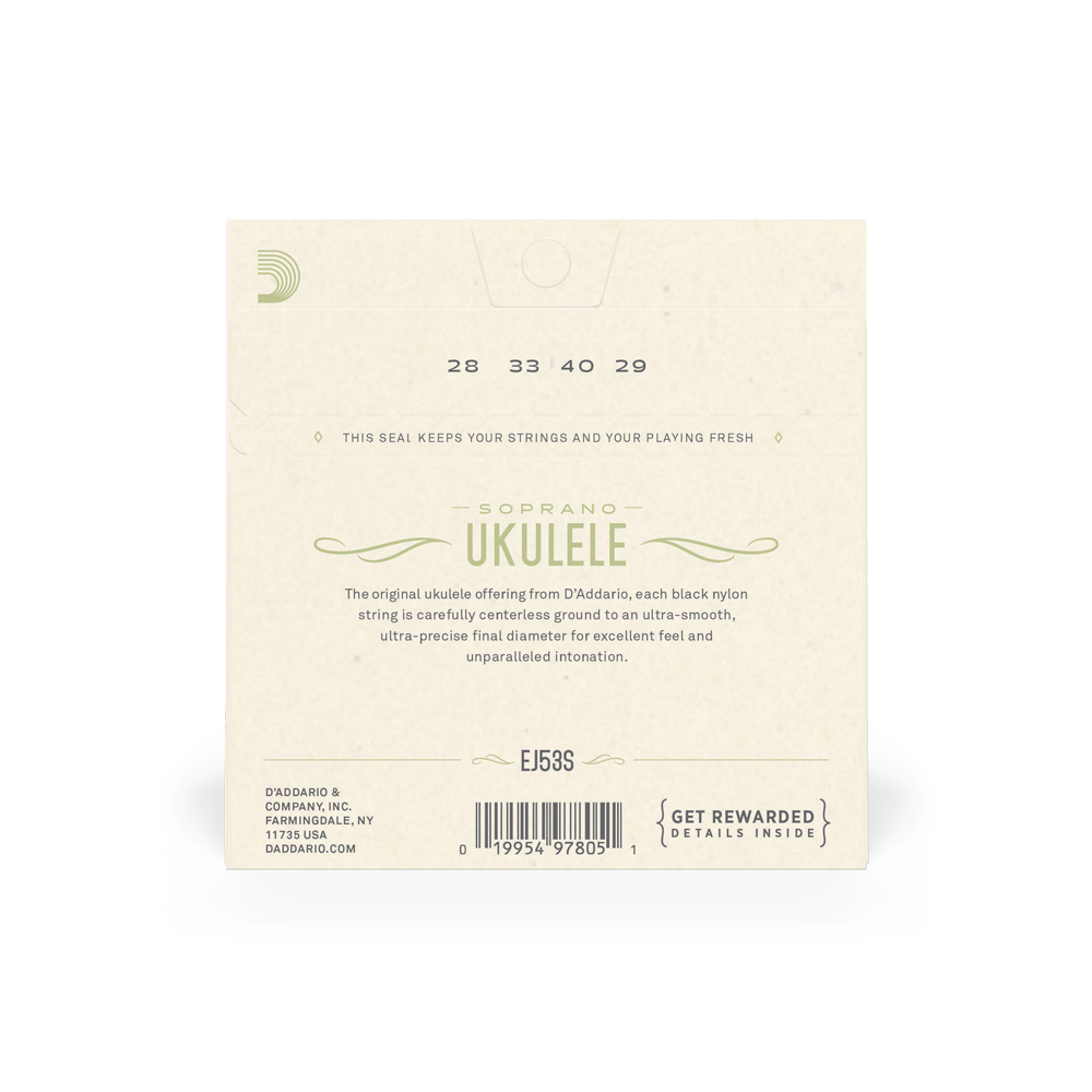 d-addario-ej53s-pro-art-rectified-nylon-sopran-ukulelen-saiten-gcea image 3