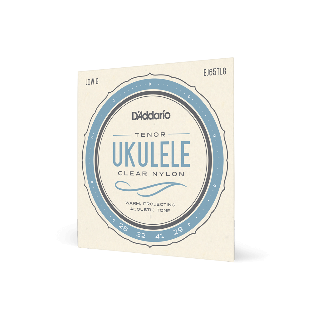 d-addario-ej65tlg-pro-art-custom-nylon-tenor-ukulele-saiten-low-g image 1
