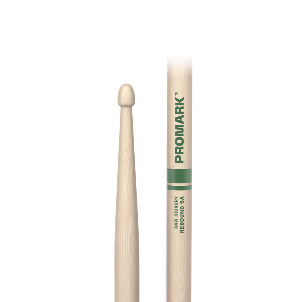 d-addario-rebound-5a-raw-hickory-drumstick-acorn-wood-tip image 2