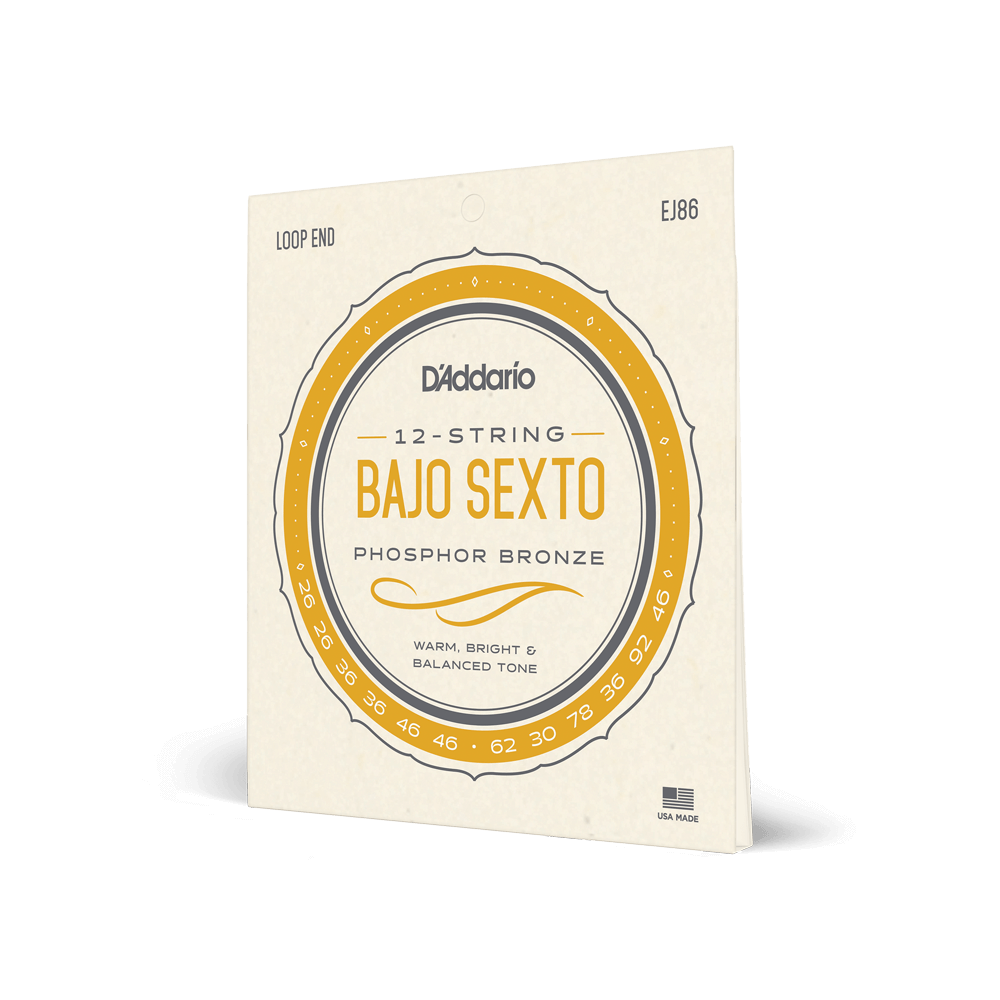 d-addario-bajo-sexto-12-saitig-phosphor-bronze-akustik-saitensatz image 1