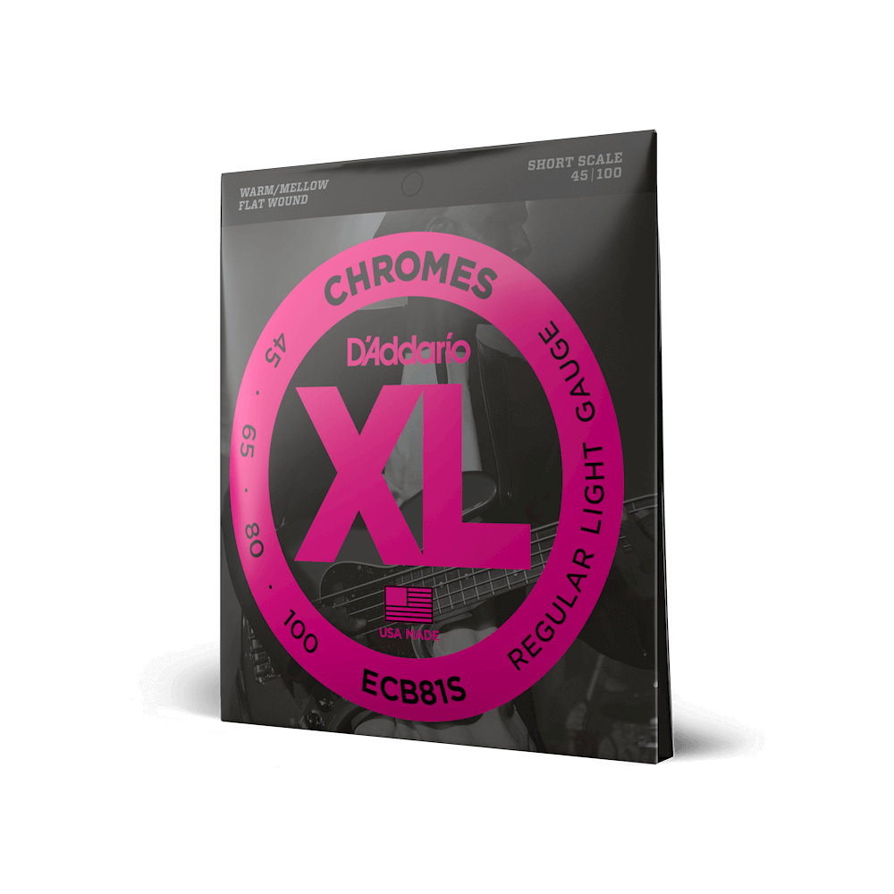 d-addario-xl-chromes-bass-saiten-45-100-regular-light-short-scale-flatwound image 1