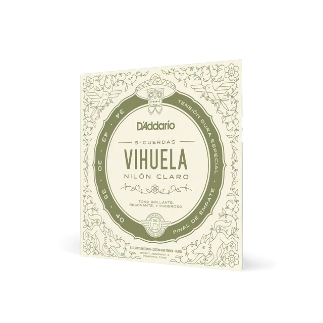 d-addario-pro-art-nylon-custom-hard-tension-vihuela-saitensatz image 1