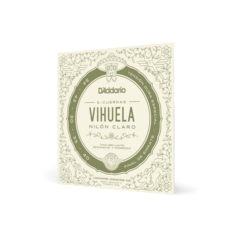 d-addario-pro-art-nylon-custom-hard-tension-vihuela-saitensatz image 1