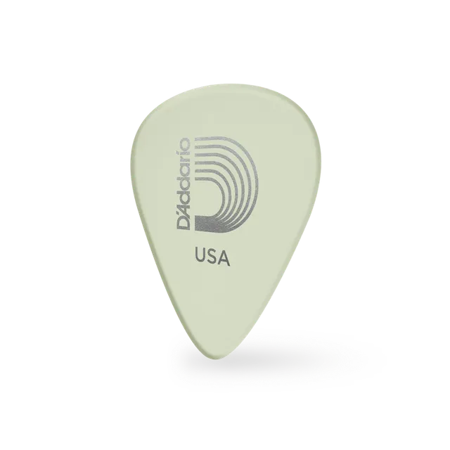 d-addario-cellu-glo-celluloid-pick-glow-in-the-dark-plektrum image 1