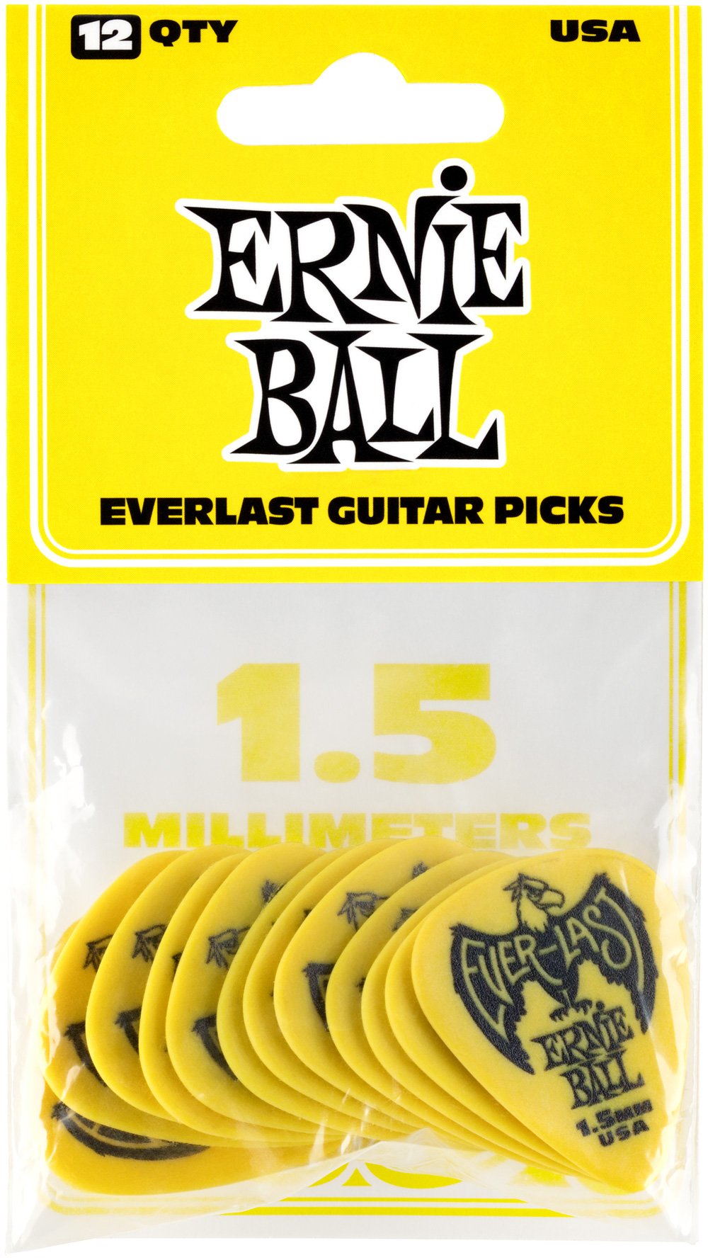ernie-ball-everlast-plektren-1-14-mm-rot-12-st-ck image 2