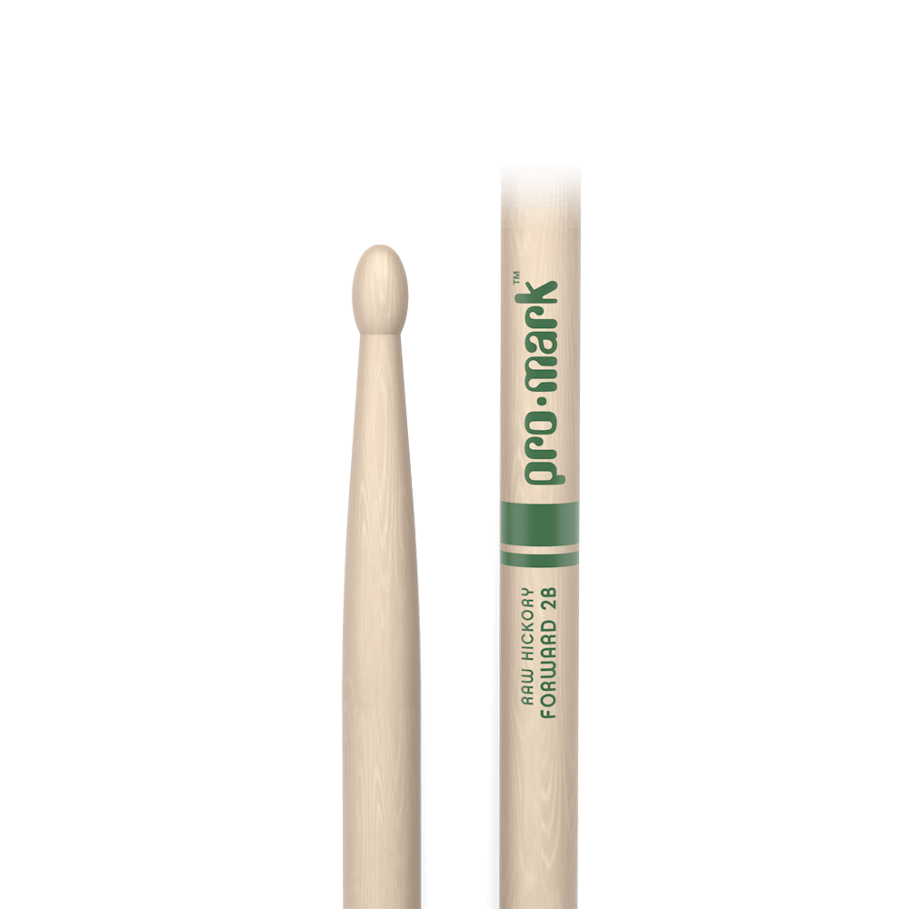 d-addario-classic-forward-2b-raw-hickory-drumsticks-holzspitze image 2