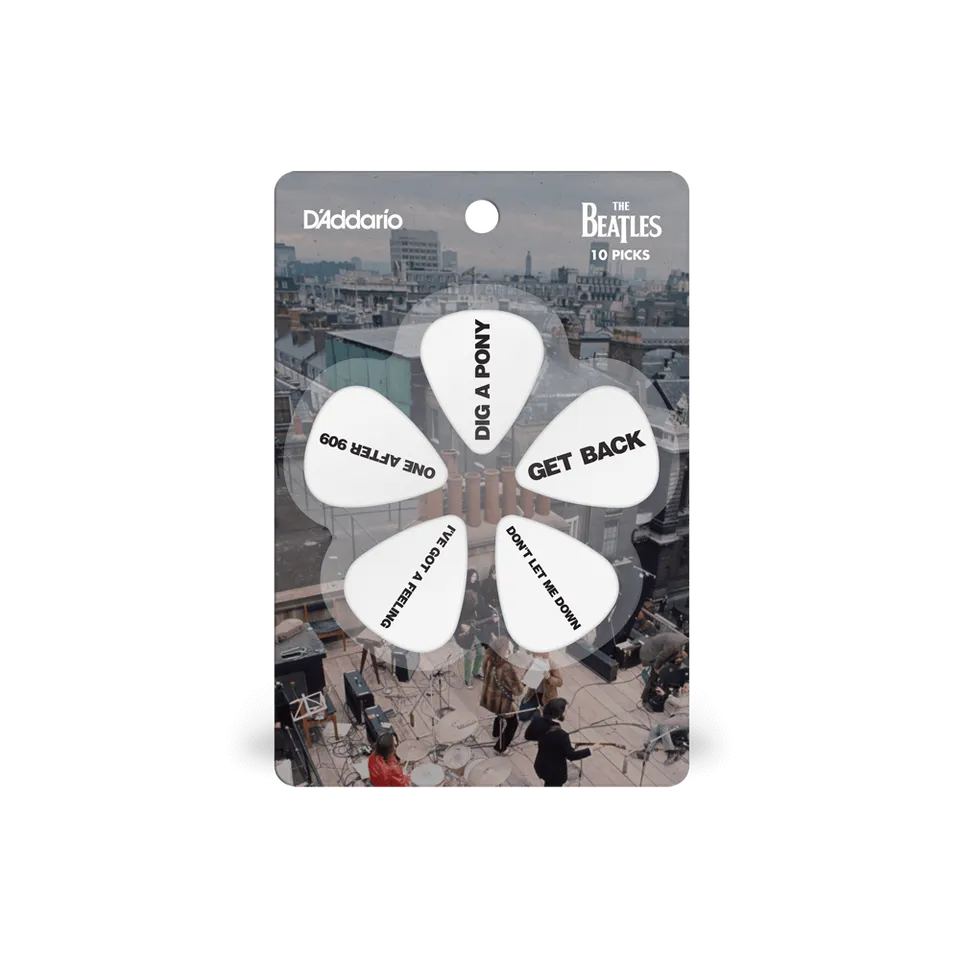d-addario-get-back-plektren-set-beatles-rooftop-edition image 1