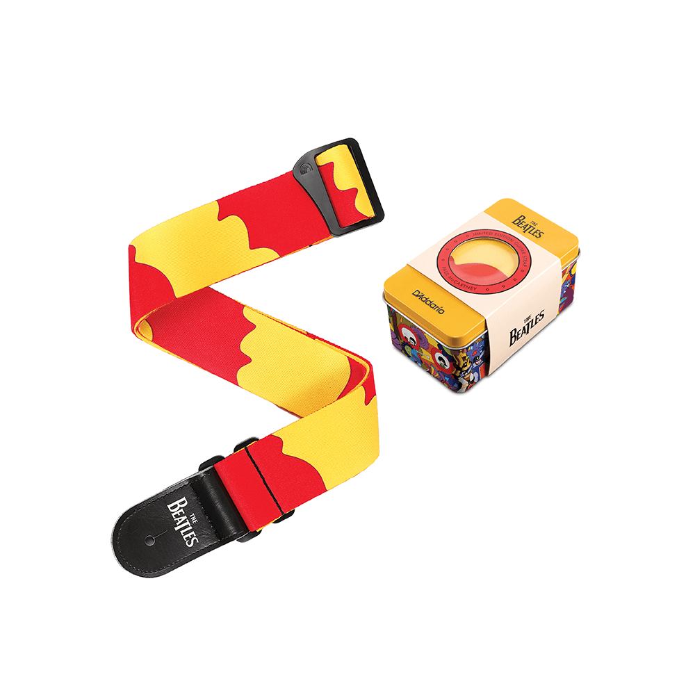 d-addario-yellow-submarine-50th-anniversary-gitarren-gurt-paul-inkl-sammel-dose image 2