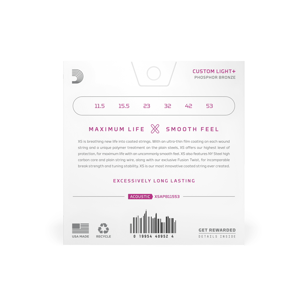 d-addario-xs-phosphor-bronze-11-5-53-custom-light-plus-coated-westerngitarren-sa image 3