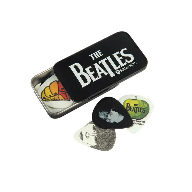 d-addario-beatles-plektren-dose-15x-medium-celluloid image 1