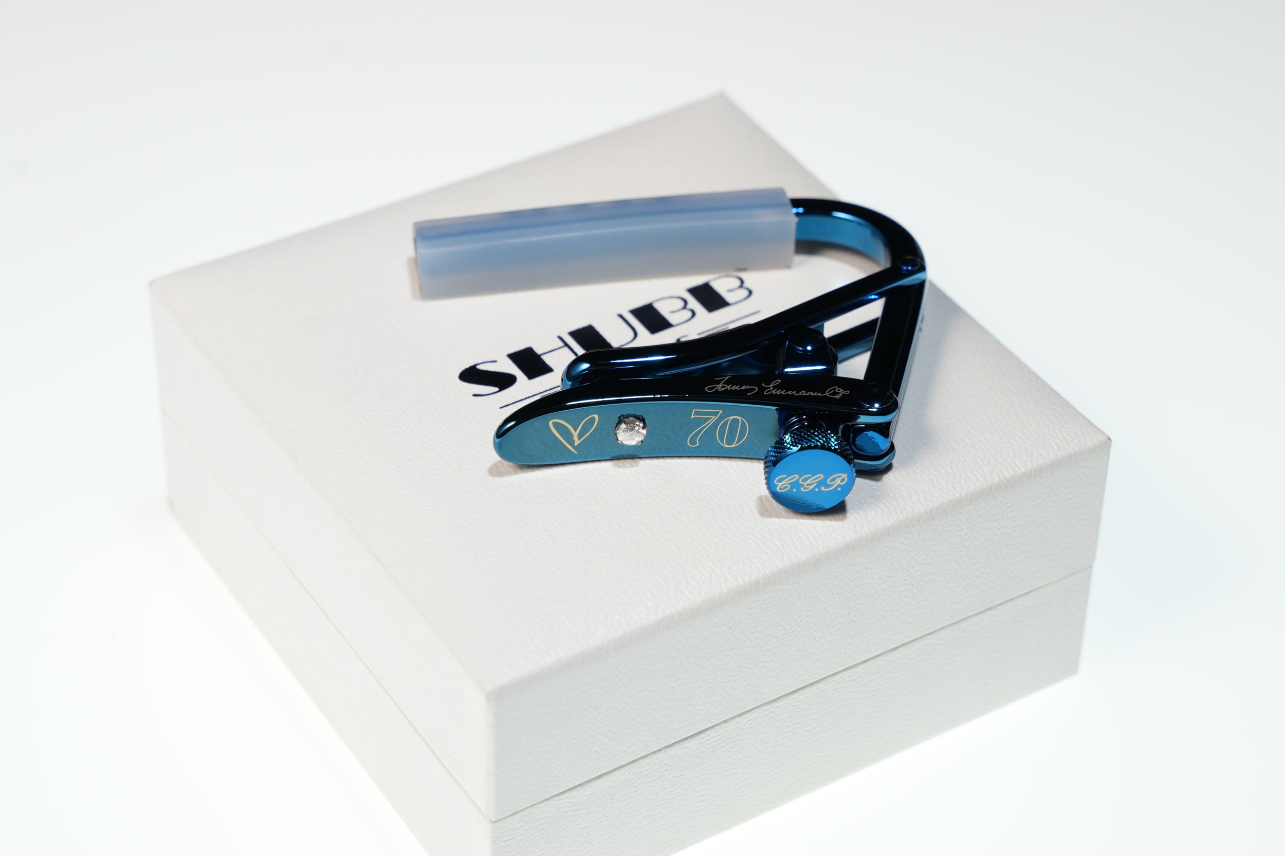 shubb-tommy-emmanuel-blue-encore-kapo-f-r-steel-string-messing-signature image 7