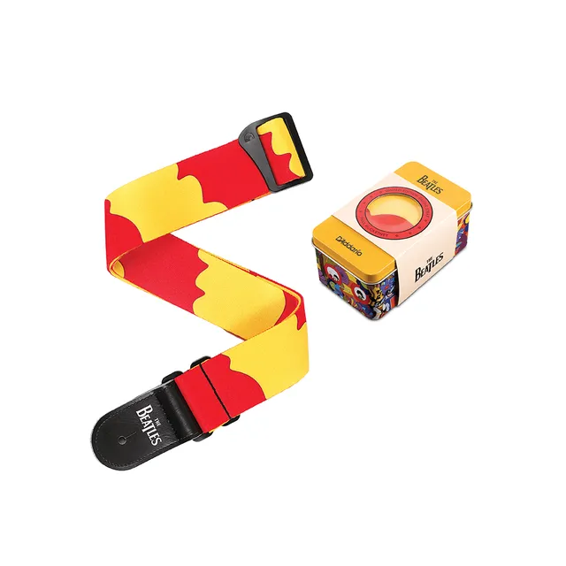 d-addario-yellow-submarine-50th-anniversary-gitarren-gurt-paul-inkl-sammel-dose image 1