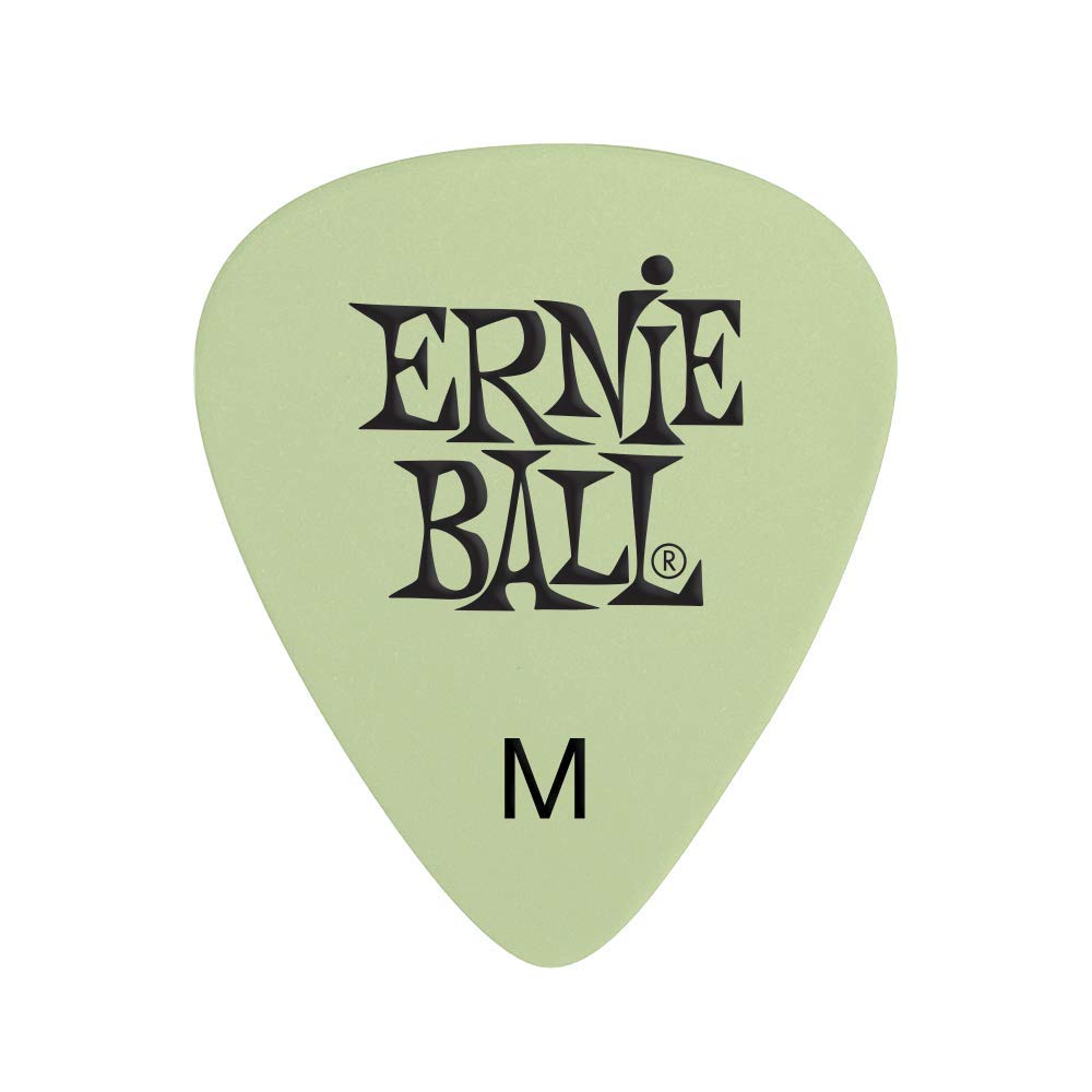 ernie-ball-super-glow-medium-plektren-zellulose-12er-beutel image 1