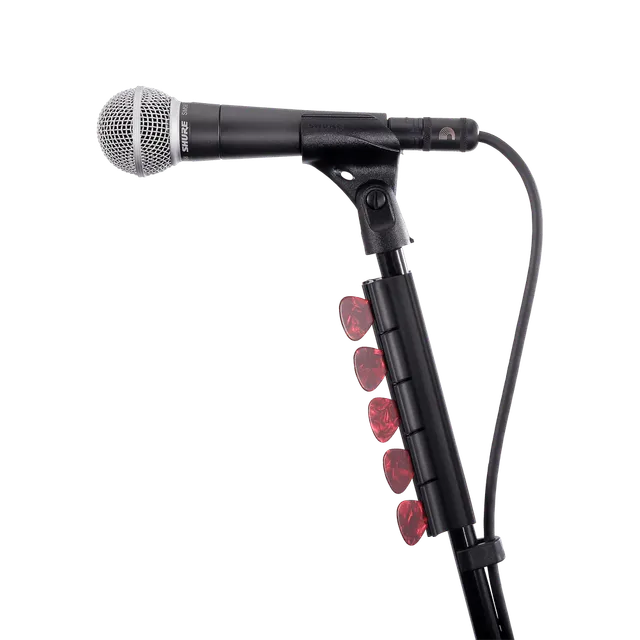 d-addario-mic-stand-pick-holder-f-r-mikrofonst-nder-plektrenhalter-f-r-bis-zu-10 image 1