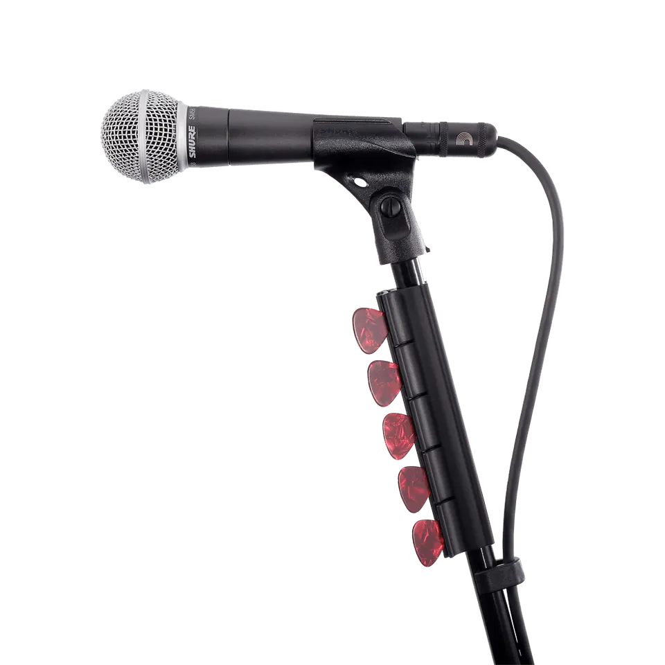 d-addario-mic-stand-pick-holder-f-r-mikrofonst-nder-plektrenhalter-f-r-bis-zu-10 image 1
