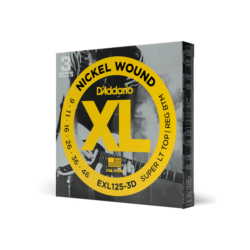 d-addario-xl-nickel-09-46-super-light-top-regular-bottom-e-gitarrensaiten image 2