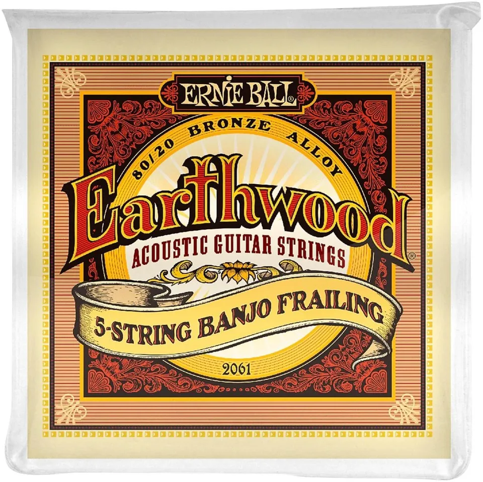 ernie-ball-earthwood-banjo-5-saiter-10-24-80-20-bronze-frailing-schlaufen image 1