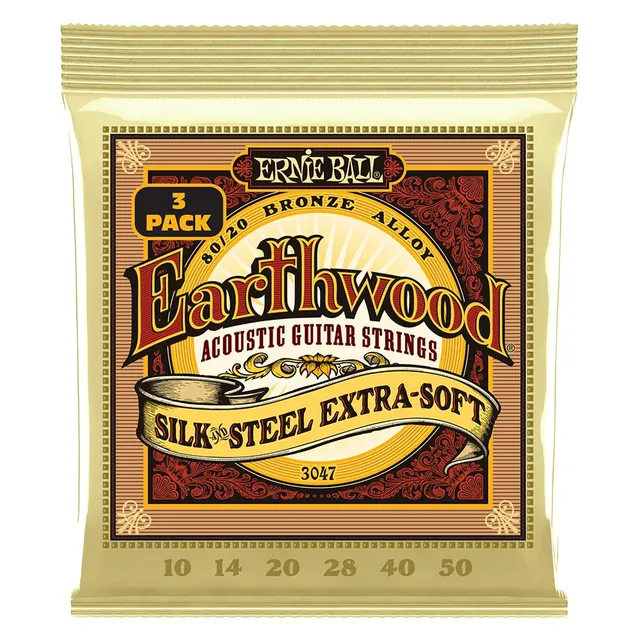 ernie-ball-earthwood-silk-and-steel-10-50-akustik-saiten-3er-pack image 1