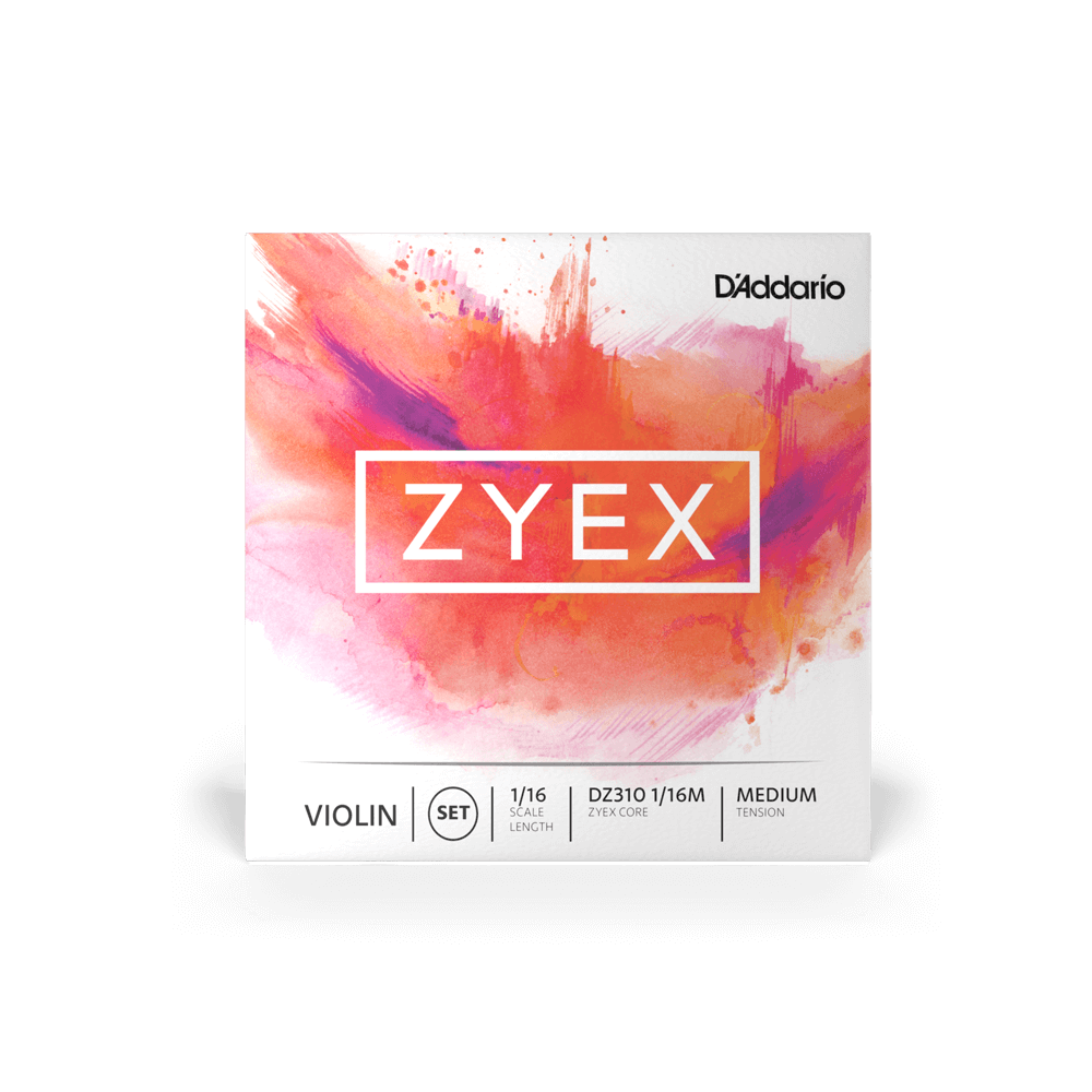 d-addario-zyex-violin-set-1-16-medium-violinsaiten-f-r-1-16-violine image 3