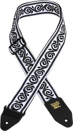 ernie-ball-jacquard-gitarrengurt-black-vine-104-182-cm image 2