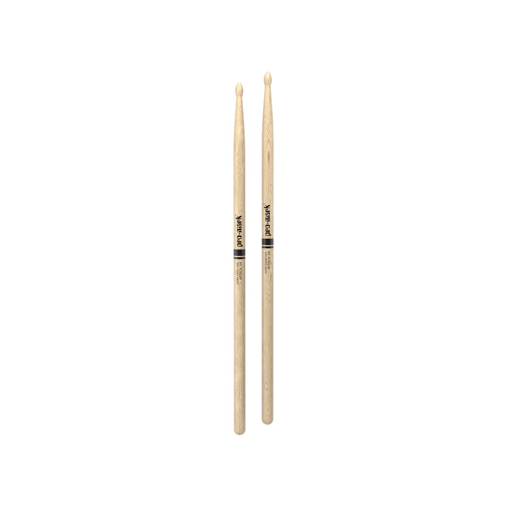 d-addario-promark-classic-attack-5a-drumsticks-shira-kashi-oak-oval-wood-tip image 5