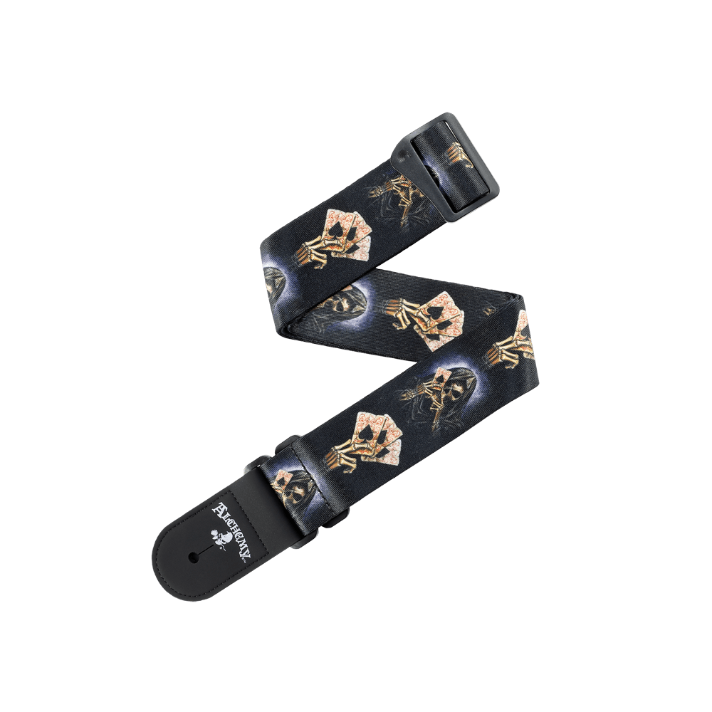 d-addario-alchemy-guitar-strap-reapers-ace-50mm-gitarrengurt-polyester image 1
