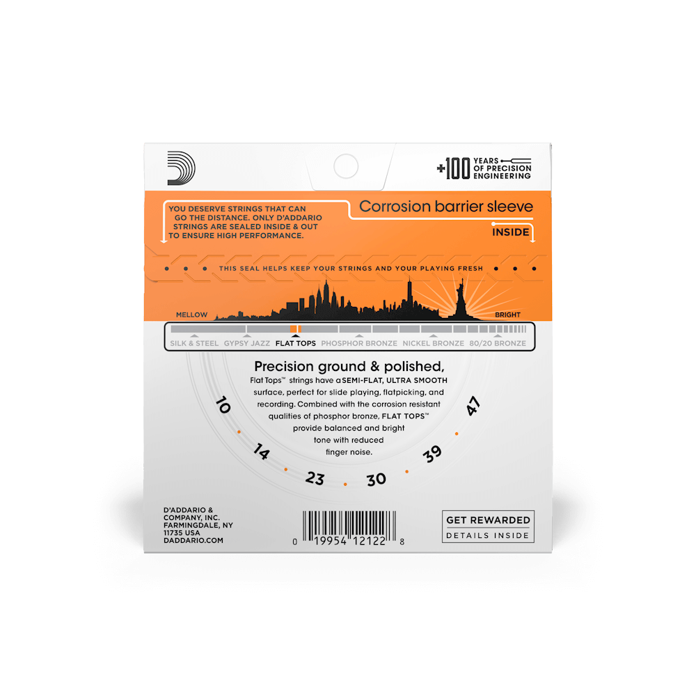 d-addario-flat-tops-10-47-extra-light-phosphor-bronze-akustikgitarrensaiten image 3