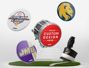 d-addario-custom-marching-bass-drumhead-custom-bass-drumfell-f-r-marching-band image 5
