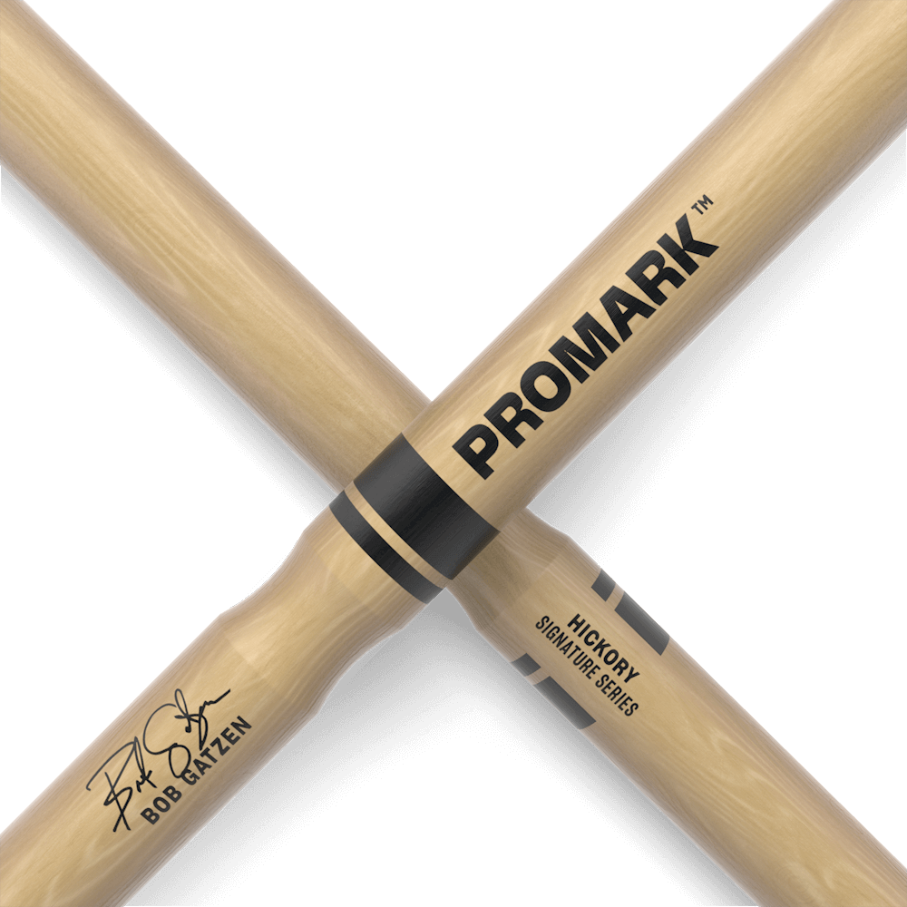 promark-bob-gatzen-signature-drumsticks-hickory-wood-tip image 5