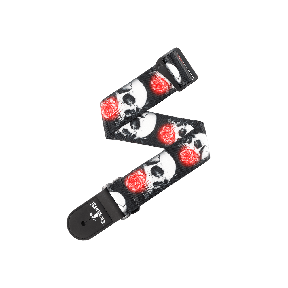 d-addario-alchemy-guitar-strap-definitely-dead-50-mm-gitarrengurt image 1