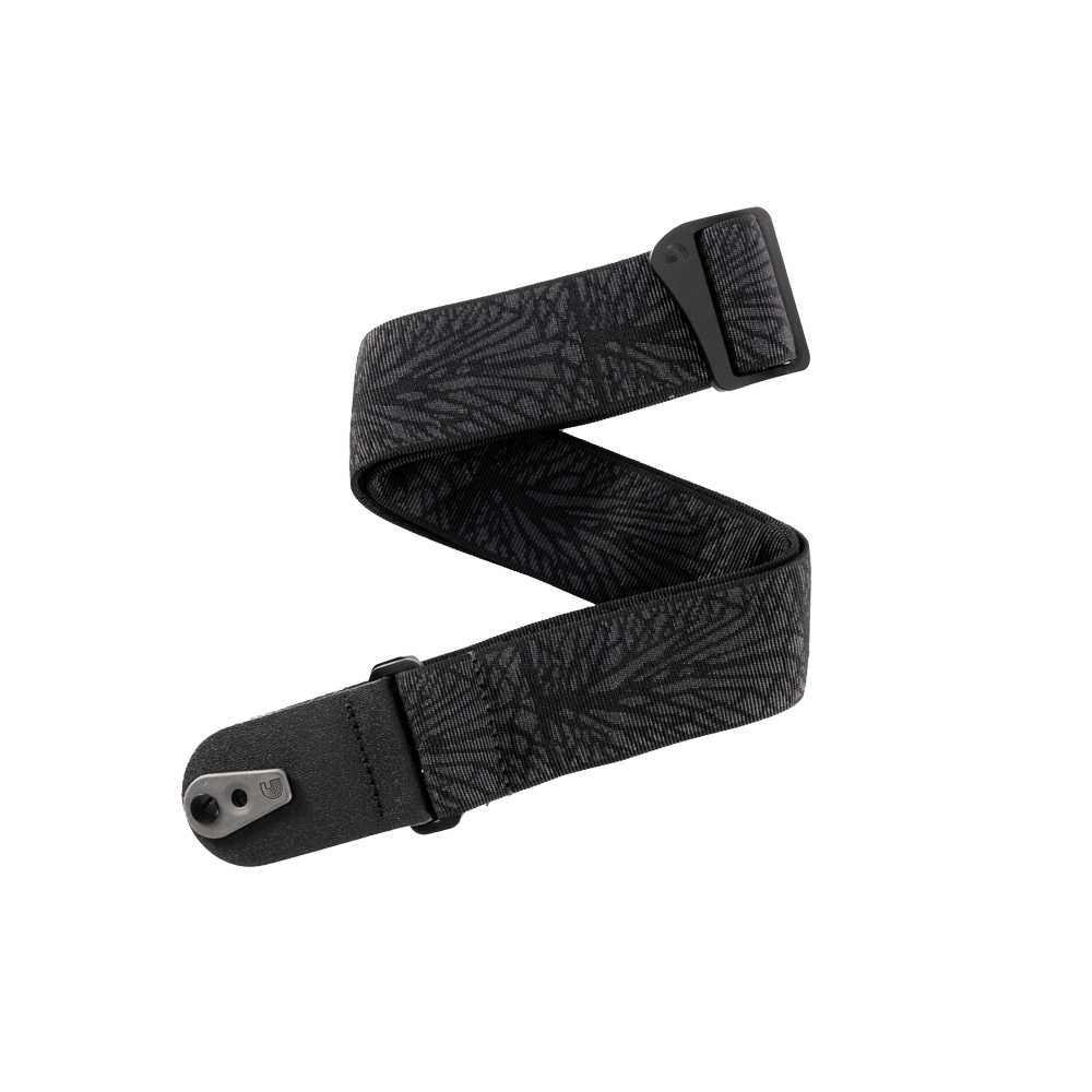 d-addario-pad-lock-woven-gitarrengurt-lightning-black image 1