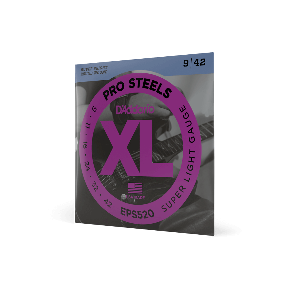 d-addario-xl-prosteels-09-42-super-light-e-gitarren-saiten-edelstahl image 1