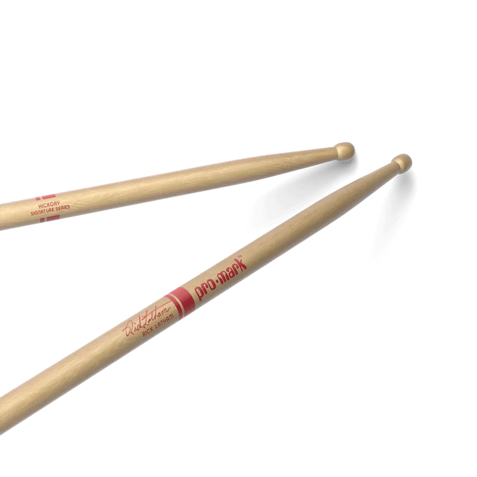d-addario-promark-rick-latham-717-hickory-drumsticks-wood-tip image 1