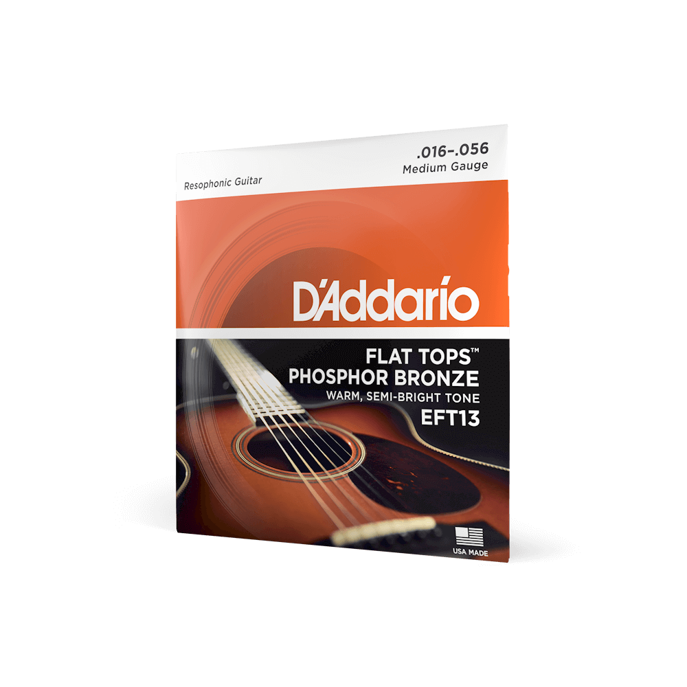 d-addario-flat-tops-phosphor-bronze-akustikgitarren-saiten-16-56-medium-resophon image 1