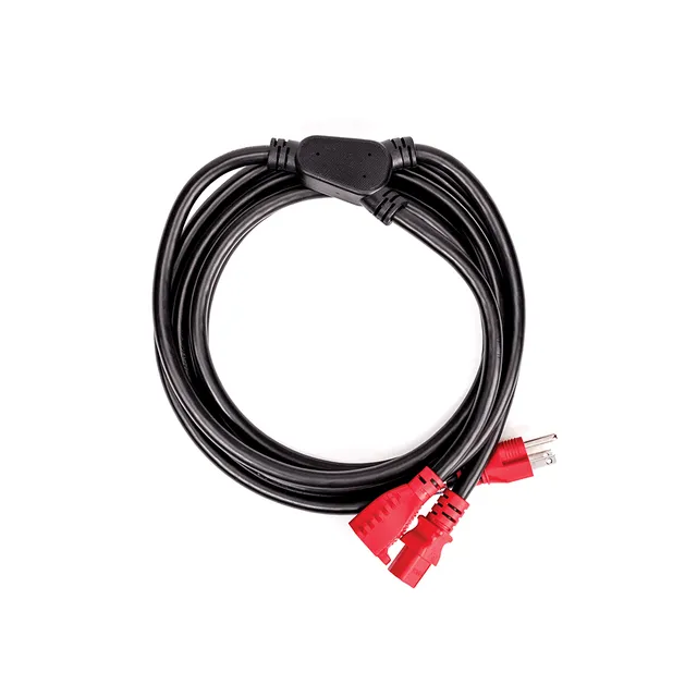 d-addario-iec-power-cable-10-stromkabel-mit-zusatz-steckdose-12awg image 1