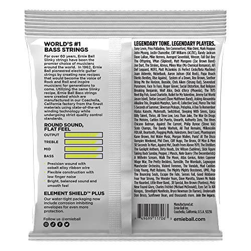 ernie-ball-regular-slinky-short-scale-flatwound-e-bass-saiten-cobalt-45-105 image 5