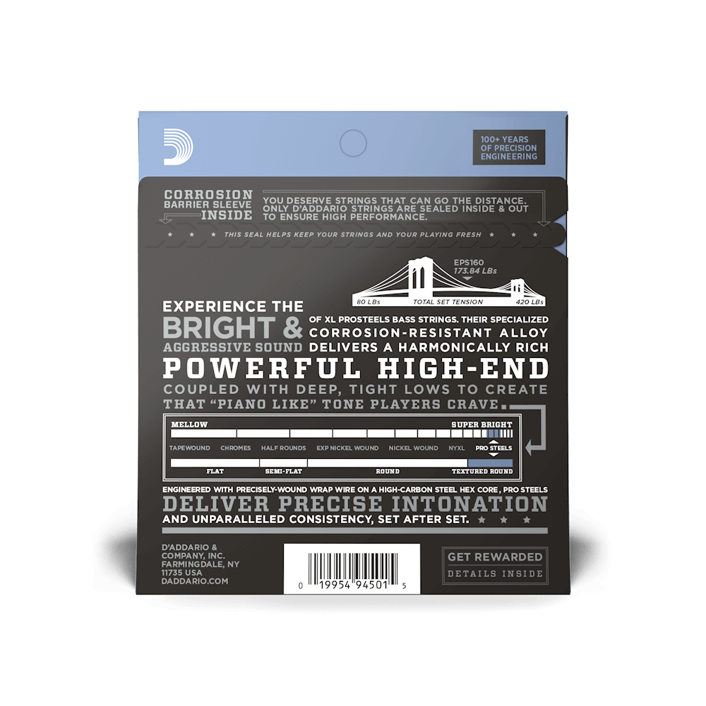 d-addario-xl-prosteels-bass-saiten-50-105-medium-long-scale image 3
